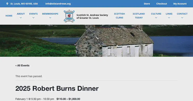 Robert Burns Dinner