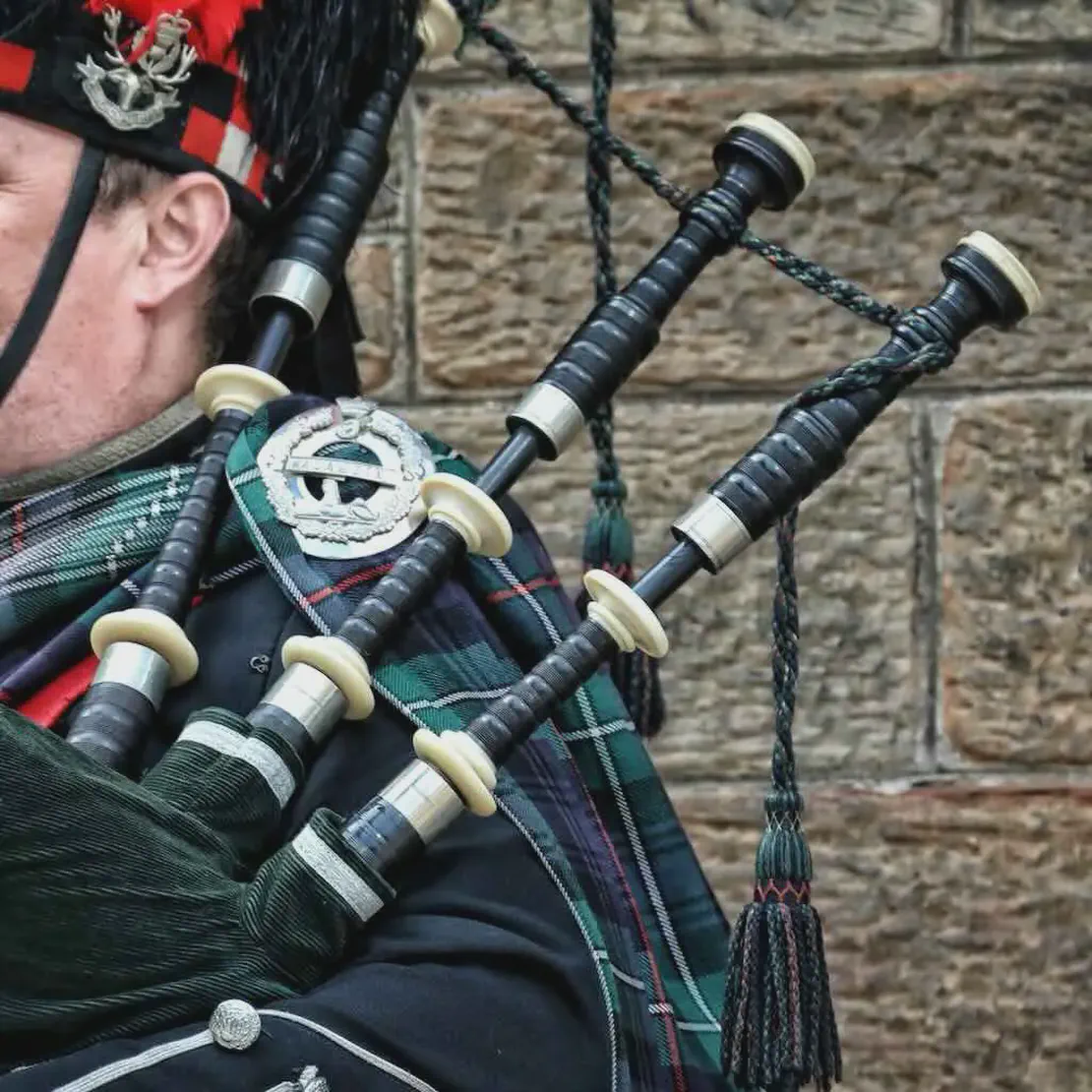 Cupar piper Douglas Provan on Hogmanay and the best black bun - The Courier