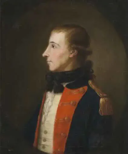 Theobald Wolfe Tone tried and convicted of treason in the aftermath of the Irish Rebellion of 1798