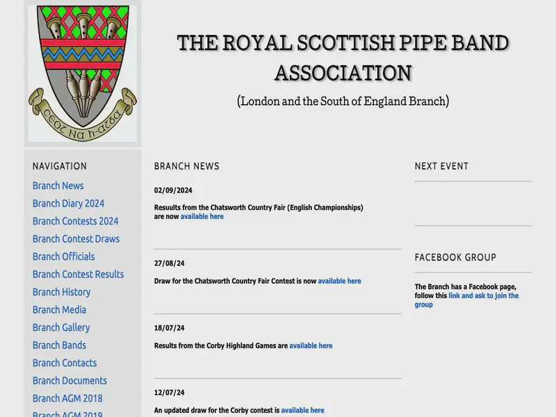 Website preview for rspbalondon.org